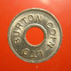 074-1 Hayes, New Number  Burt-2 White Metal/Brass 18.5mm BURTON COIN LTD - British Machine Token - Professionals/Firms