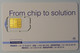 FRANCE - Generic - GSM - Test / Demo - With Pop Out - Schlumberger - From Chip To Solution - R - Errors And Oddities