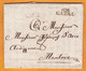 1812 - Marque Postale 106 CAZAL Casale (dept De Marengo - Alessandria) Sur Lettre Pliée De 2 P. De Cafaleli Vers Mantova - 1792-1815: Veroverde Departementen