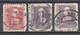 España,1939, Usado, Edifil ,857, 858, 858 - Andere & Zonder Classificatie