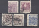 España,1944, Milenario De Castilla, Usado, Edifil ,974,976,978,981,977 - Sonstige & Ohne Zuordnung
