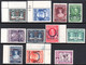 107.SPAIN.1927 CORONATION.Y.T.300-309,328.SC.B19-B28,B54.SHORT SET,MNH. - Autres & Non Classés