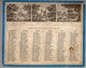 CALENDRIER GF 1852 - Pont De Neuilly, Château De Gros Bois, Pont St Maur, Guigne Sur Marne, Melun, Nogent Sur Marne - Big : ...-1900