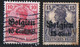 Belgique Belgie Deutsches Reich Belgien 10centimes Et 15 Cent. état Voir Scan - Armada Alemana