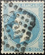 N°29B. Napoléon 20c Bleu. Oblitéré Losange G.C. N°532 Bordeaux - 1863-1870 Napoléon III Lauré