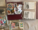 ***Lot Magique *** Collection : Timbres,cartes Postales, Classeurs Et Catalogues ... Pour S'amuser Pendant Les Soirées ! - Collections (without Album)