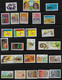 Brazil 1991 Complete Year 49 Commemorative Stamps  + 1 Souvenir Sheet + 2 Definitive Issues Some Yellowish Spots - Annate Complete