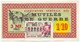 FRANCE - Loterie Nationale - 1/10ème Association Générale Des Mutilés De Guerre - 3 Nouveaux Francs - 1962 - Lottery Tickets