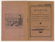 FRANCE - Association Française Radiotelluristes Sourciers-Puisatiers - Mini Brochure Statuts Et Identité - Toulon 1934 - Andere & Zonder Classificatie