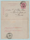 Kaartbrief, Carte Lettre De  HASSELT NAAR  BRUXELLES, Entier 46 - Briefumschläge