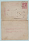 Kaartbrief, Carte Lettre, Express  ,Morlanwelz Naar Molenbeek  ,met Opdrukzegels Capon Nr 46 - Letter Covers