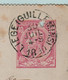 Kaartbrief, Carte Lettre, Express  , LIEGE ( GUILLEMAIN) Naar Morlanwelz  ,met Opdrukzegels Capon Nr 46 - Briefumschläge