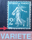 R1491/123 - 1927/1931 - TYPE SEMEUSE CAMEE - N°239a NEUF** - VARIETE ➤➤➤ Sans Signature ROTY - Neufs