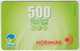 NORTH MACEDONIA - MOBIMAK Green Card , Makedonski Telekomunikacii GSM RECHARGE Card 500 ден, Used - Nordmazedonien
