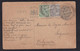 DDY 787 -- Cachets De FORTUNE 1919 - SOIGNIES CAISSE à L' Arrivée Sur Entier Postal British India LAHORE - Avec TB Texte - Fortune Cancels (1919)