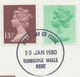 GB 1980 Machin FDC TUNBRIDGE WELLS / KENT + GROSVENOR WOOD.TUNBRIDGE WELLS / KENT - Machins