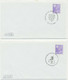 GB 1982, Scotland Machin 15 1/2 P On 2 Different Superb FDCs - Machins