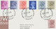 GB 1983 Machin New Colours + New Values FDC WINDSOR BERKS FDI Special Handstamp - Machin-Ausgaben