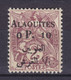 Lattiquie 1925 Mi. 1  0.10 Piastre Allegorie Overprinted W. 'ALAOUITES' ERROR Variety Defect 'P', MH* - Neufs