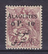 Lattiquie 1925 Mi. 1  0.10 Piastre Allegorie Overprinted W. 'ALAOUITES' ERROR Variety Defect 'P', MH* - Nuevos