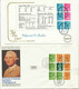 GB 1975/81 Machin Decimal Coils (3) And Booklet Panes (10) On 13 Different FDC Cat. Collecting BFDC 2005 Already GBP 220 - Booklets