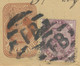 GB 1885 QV ½ D Postal Stationery Wrapper Uprated With QV 1D Lilac To SINGAPORE - Lettres & Documents