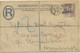 GB 1887 QV 2D Provisional Registered Env Uprated Jubilee 5D TYPE I INVERKEITHING - Cartas & Documentos