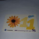 Cambodia-(CMB-SW-022)-sunflower-(e.card)-(50)-(0126-6339-57644)-(31/12/2007)-($5)-used Card+1card Prepiad - Cambodja