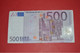 500 EURO SPAIN  T001 - V90983678233 - CIRCULATED - 500 Euro