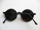 LUNETTES DE SOLEIL NEUVES RONDES NOIRES - Sun Glasses