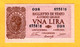 1 LIRA - ITALIA LAUREATA - DECR. 23 - 11 - 1944 - FDS - Italia – 1 Lira