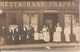 SAINT-ETIENNE (42) RARE CARTE PHOTO RESTAURANT FRAPPA Avec Le Personnel En 1910 - Saint Etienne