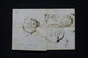 RUSSIE - Lettre De St Petersbourg Pour La France En 1841 En Port Payé , Voir Cachets Recto Et Verso - L 90967 - ...-1857 Vorphilatelie