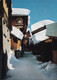 A1326- WINTER IN HIVER A GRIMENTZ VAL D'ANNIVIERS SWITZERLAND STAMP ON THE BACK 1970 USED POSTCARD - Grimentz