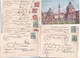 9 CPA ILLUSTREES, ROME EN 1903!  (toutes Timbrees) - Collections & Lots