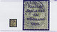 Ireland 1922 Thom Rialtas Faked 5-line Black Overprint On 1s Bistre-brown, Appears To Be Hand-impressed - Covers & Documents