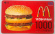 Japan U-card McDonalds - McDonald's