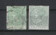 SAINT-CHRISTOPHER  ( SAINT-CHRISTOPHE ) / Y. & T. N° 3 + 8  /  QUEEN  VICTORIA , 6 PENCE + HALF PENNY - San Cristóbal Y Nieves - Anguilla (...-1980)