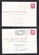 Netherlands: 4x Stationery Change Of Address Postcard, 1970s, Removal Notice, Queen, Various Types (minor Damage) - Other & Unclassified