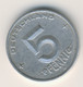 DDR 1950 A: 5 Pfennig, KM 2 - 5 Pfennig