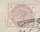 GB 1884 QV 2 ½ D Lilac (DA) W Nice Rare Fancy Geometric Squared Circle VARIETY - Errors, Freaks & Oddities (EFOs