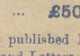 GB 1896 QV 2D PS Registered Env VARIETY „Publisbed“ Uprated Jubilee 2 1/2D (3) - Variedades, Errores & Curiosidades