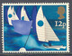 GB 1975 Sailing 12 P U/M ERROR/VARIETY: ROSE COLOUR + PHOSPHOR MISSING - Errors, Freaks & Oddities (EFOs