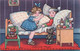 Boriss Margret Illustrateur, Liebevolle Pflege, Jeune Fille Soignant Une Malade (0380) - Boriss, Margret
