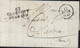 63 Puy De Dôme Linéaire Marque Postale 62 Clermont Ferrand (36x17) Dateur 13 JUIN 1828  Echantillons Tissus Pr Castres - 1801-1848: Precursors XIX