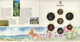 GREAT BRITAIN 1989 Annual Coin Collection: Set Of 7 Coins (in Pack) BRILLIANT UNCIRCULATED - Mint Sets & Proof Sets