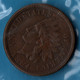 USA 1 CENT 1884  	KM# 90a  "Indian Head" - 1859-1909: Indian Head