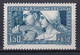 1928 - YVERT N° 252b (ETAT III) ** MNH (GOMME TRES LEGEREMENT ALTEREE) - COTE = 260 EUR. - CAISSE AMORTISSEMENT - 1927-31 Cassa Di Ammortamento