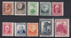 Spain - 1931-34 - 2c-10p Incomplete - Yv. 498-501, 503, 505-507, 509-510 - MH - Sonstige & Ohne Zuordnung