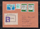 Nicaragua 1997 Registered Cover MANAGUA To VIENNA Austria Child Care Stamps - Nicaragua